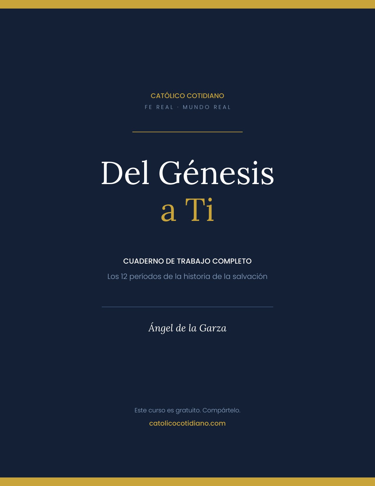 Cuaderno Del Génesis a Ti